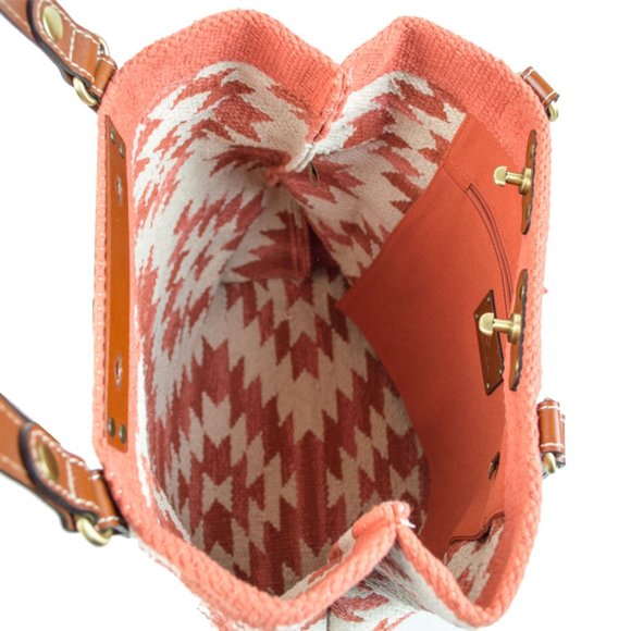 Patricia Nash Hand-Loom Cotton Weave Chennai Large Tote - Picture 4 of 12